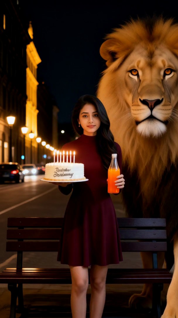 Video-The Lion and Happy Birthday image