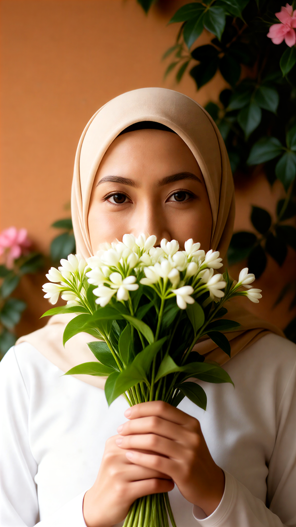 Rose Face-Covering Photo-06 image