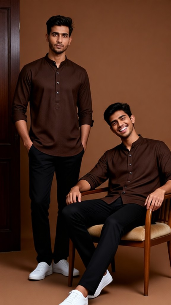 Brothers' Studio Portrait Session image
