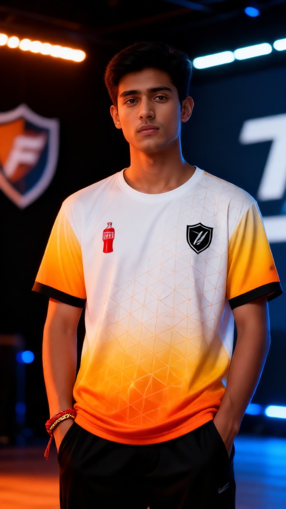 Esports player promotional photos image