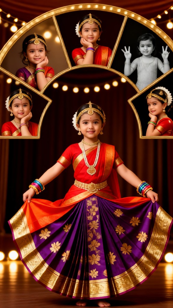 Photos of dogs wearing sarees image