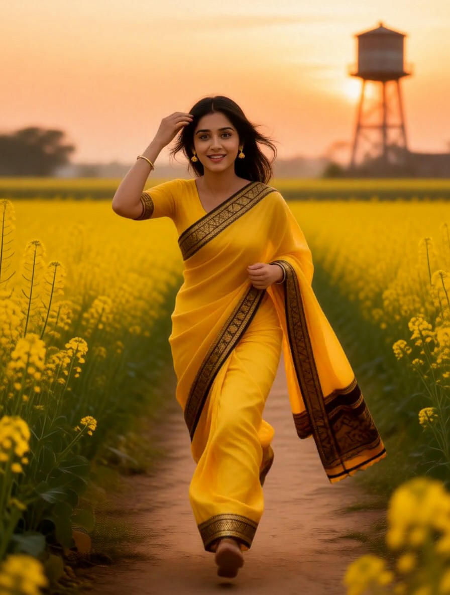 Golden Mustard Field Run-2 image
