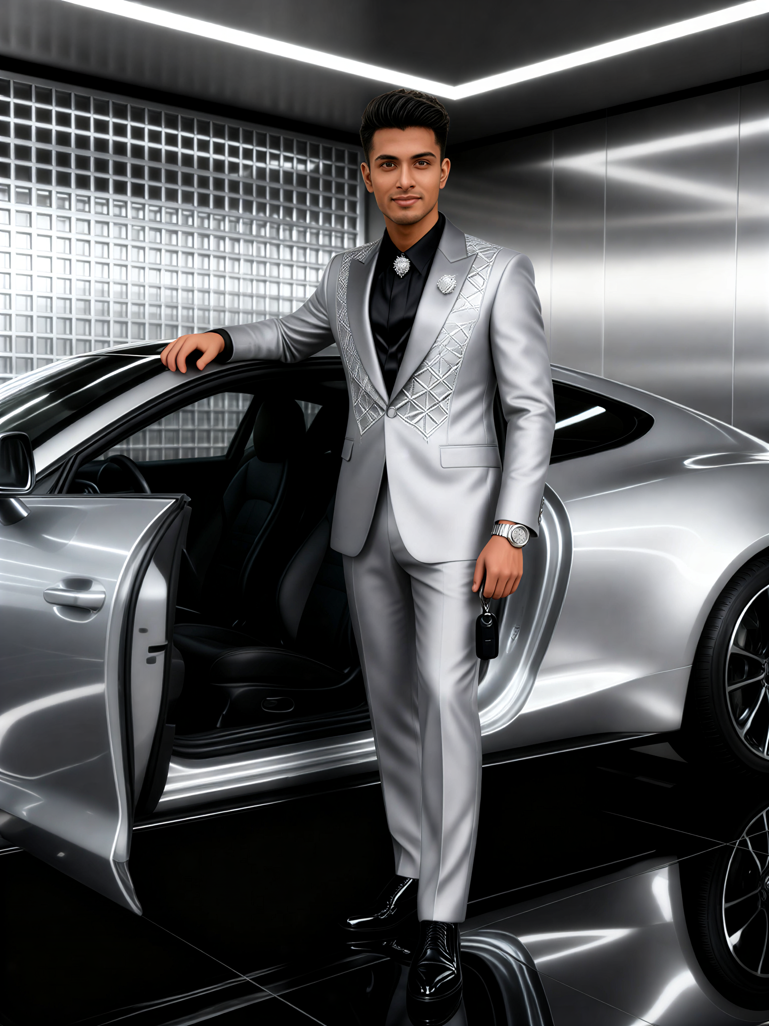 Silber Metall Ikon image