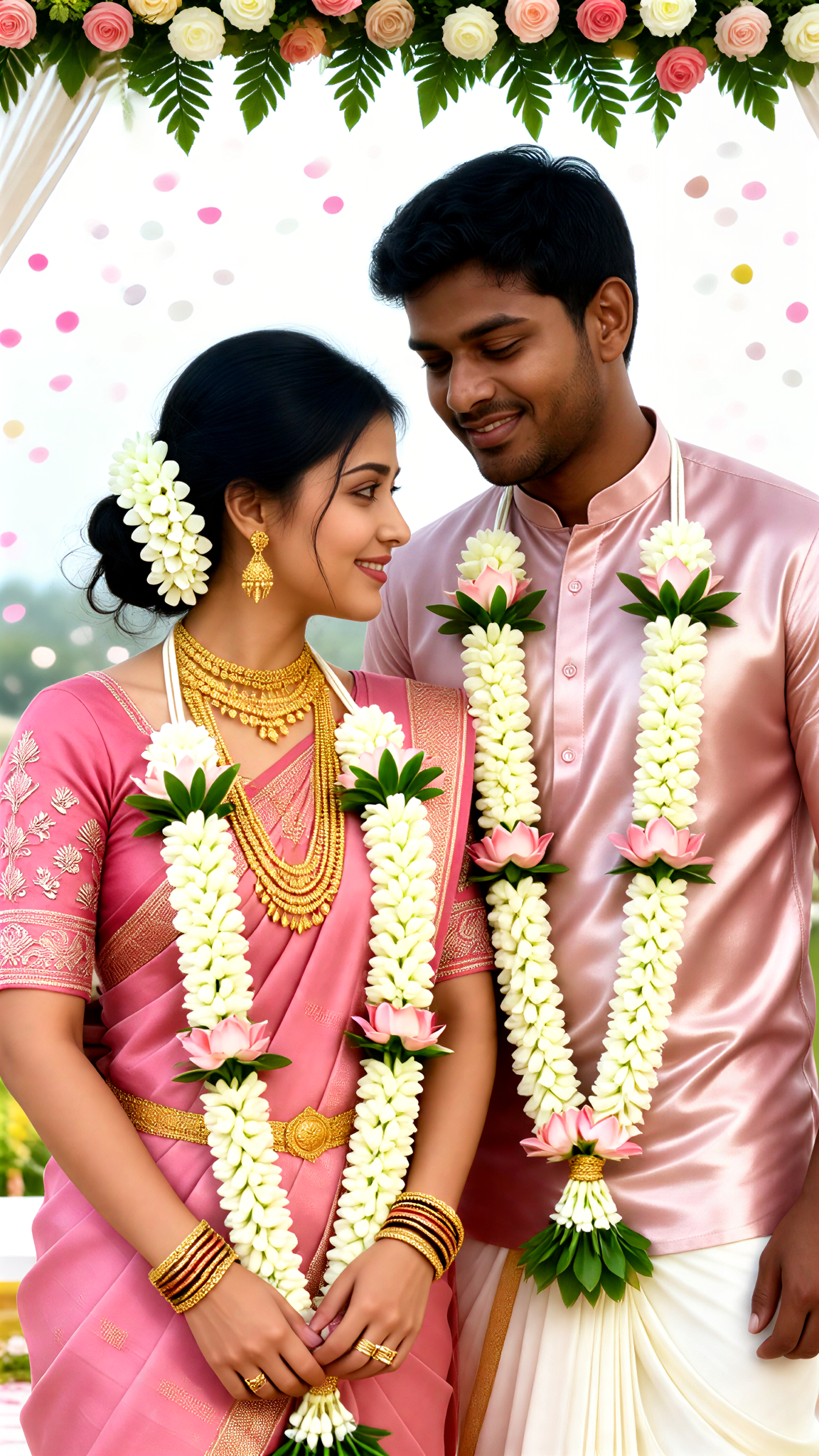 Photos from a Pink Wedding in India image