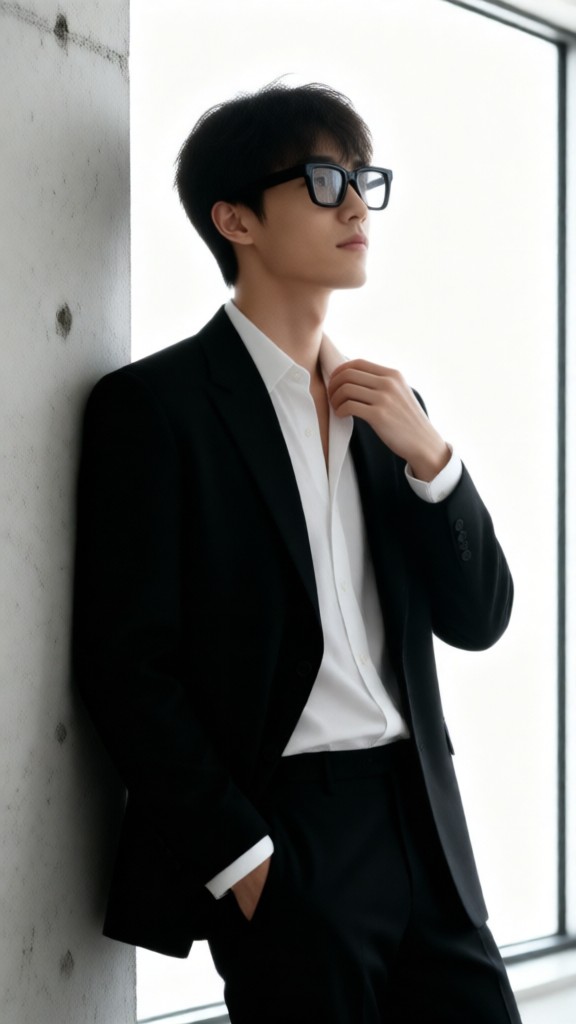 스타일리쉬운 복장 사진 image