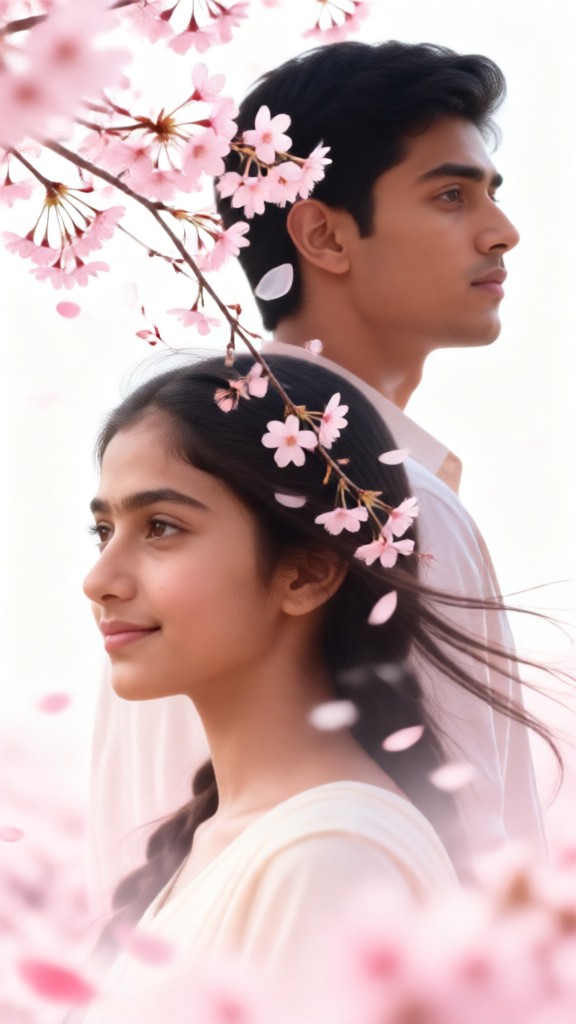 Couple's Photoshoot with Petals image