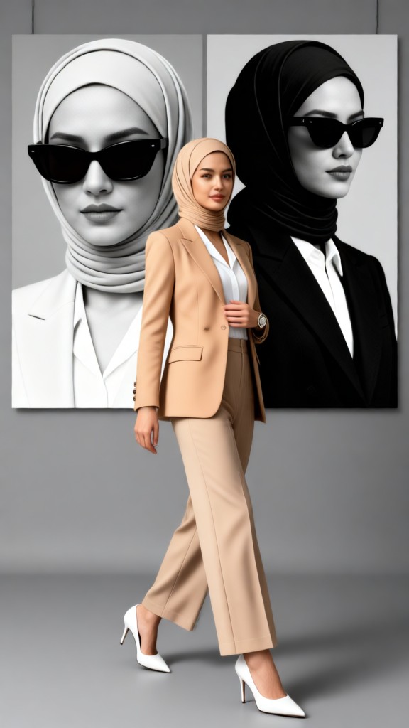 A Stylish Girl in Cool Sunglasses-02-I image