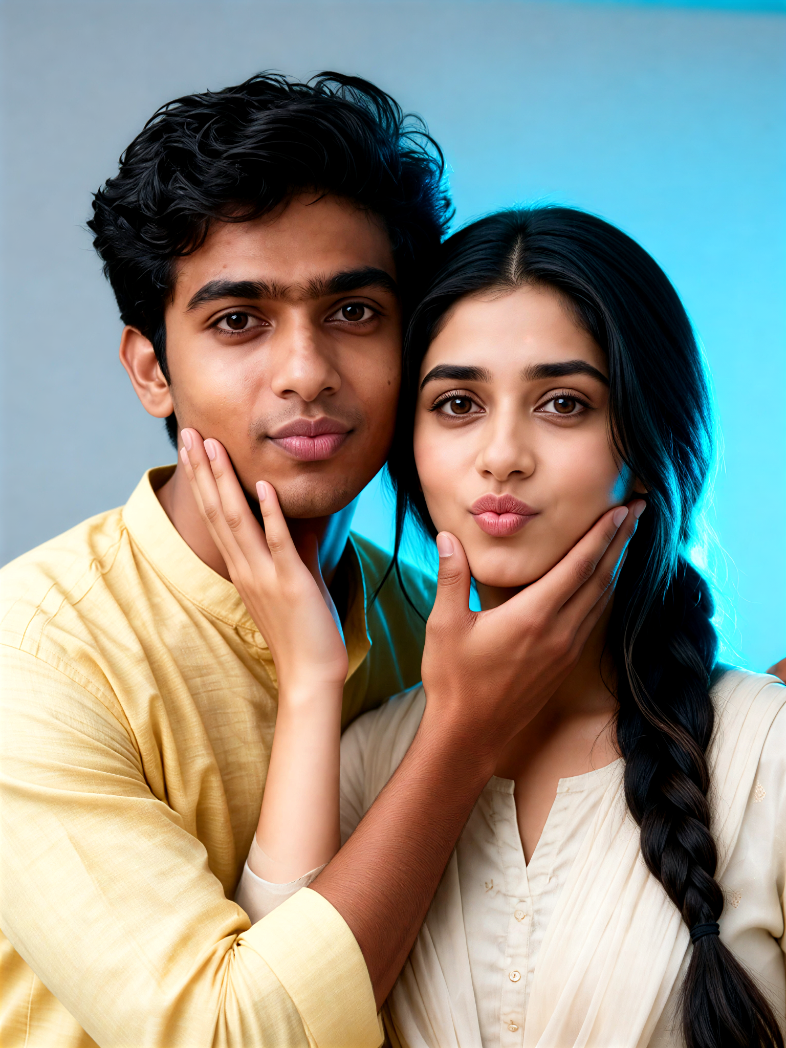 Mutual Cheek Hold image