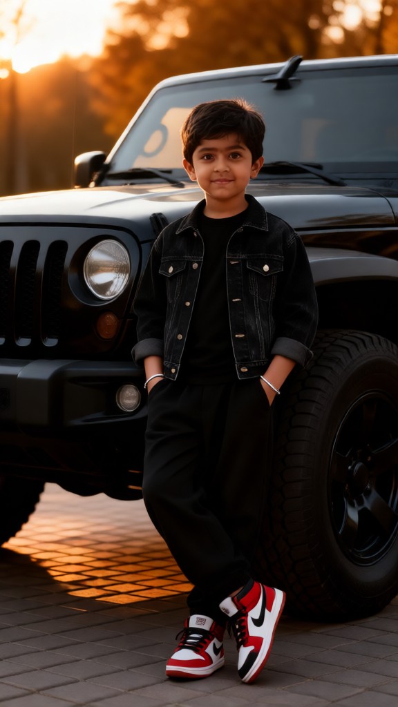 Children and Off-Road Vehicles Photo Shoot image