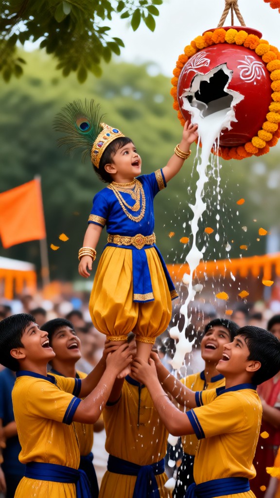 Little Krishna, the Childlike One image