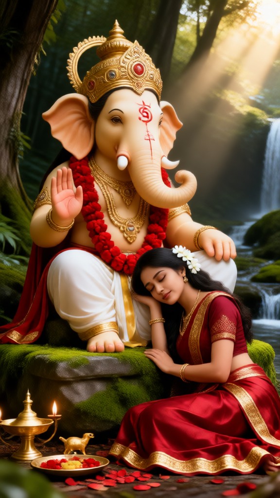 Mujer - Protegida por el Dios Ganesha image