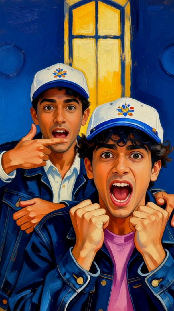 Oil Painting-Style Comedy image