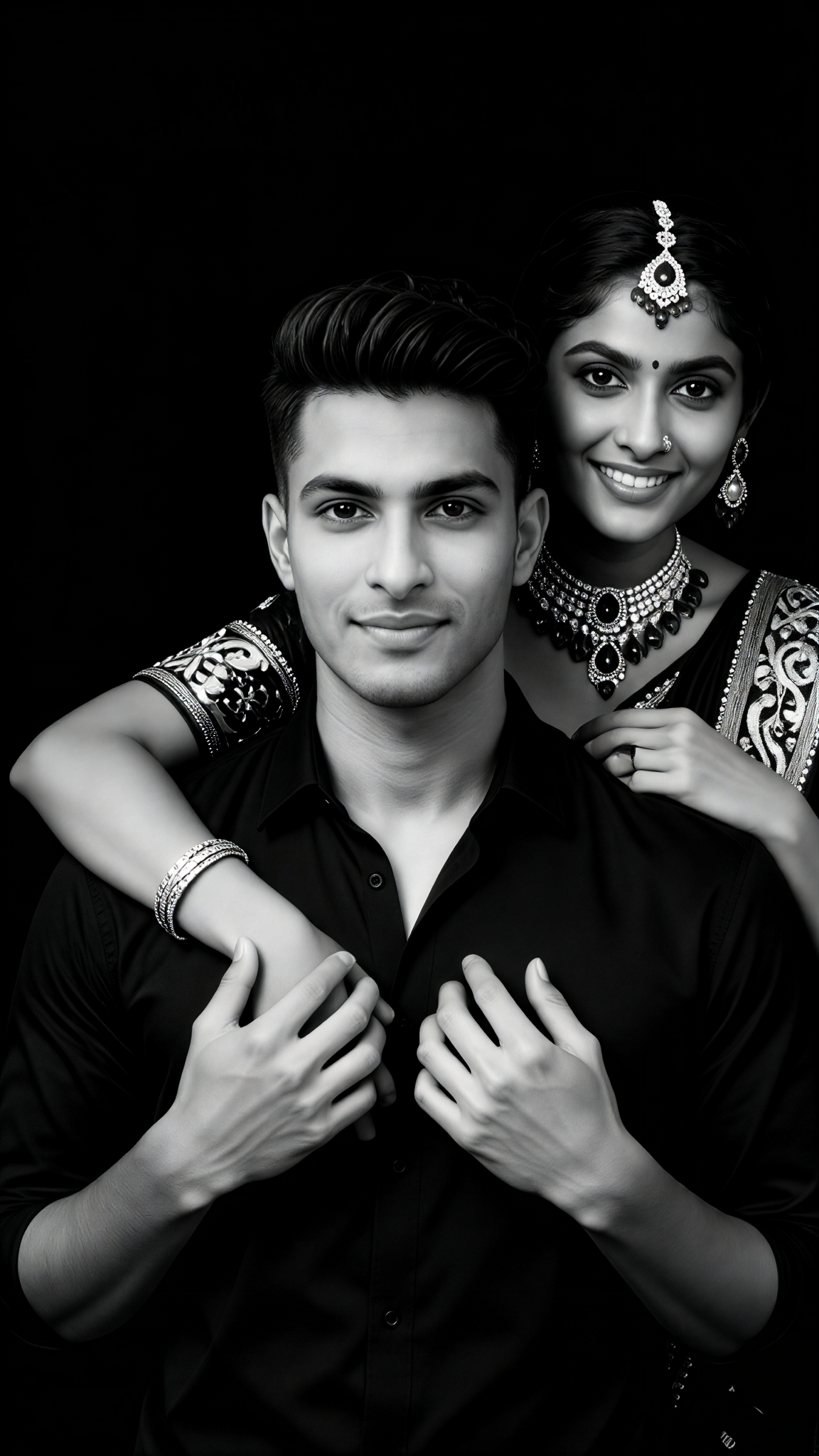 Black Shirt Embrace image