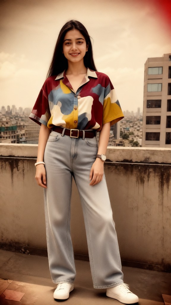 Retro Costume Play image