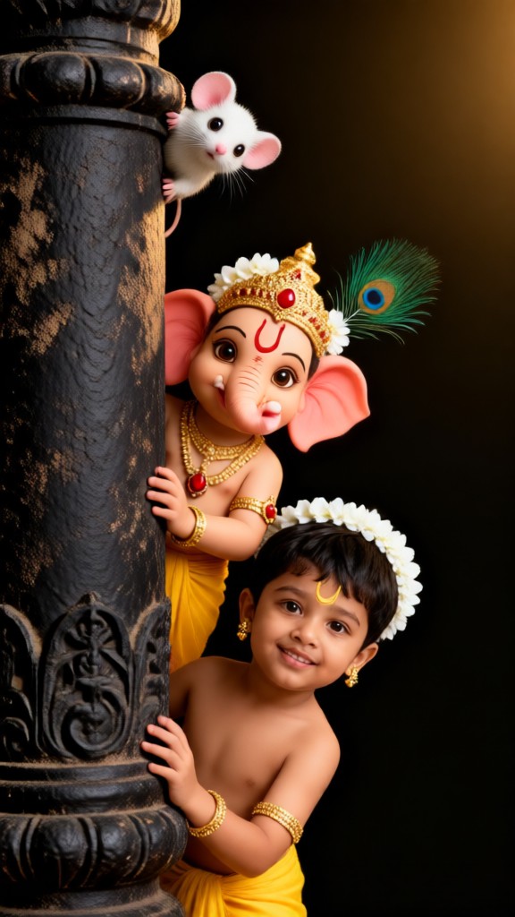 The Cutest Photos of Baby at the Elephant God Festival image