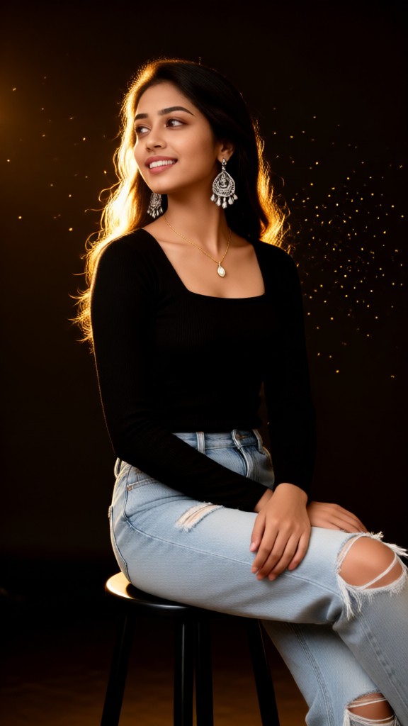 Beauty in Black Outfit image