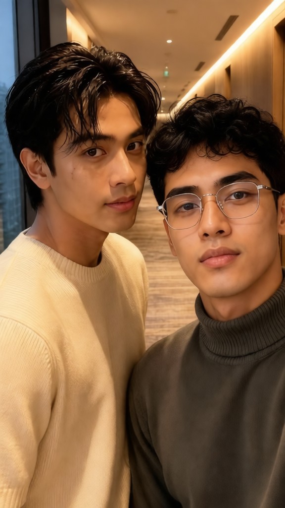 Remove Glare From Glasses image