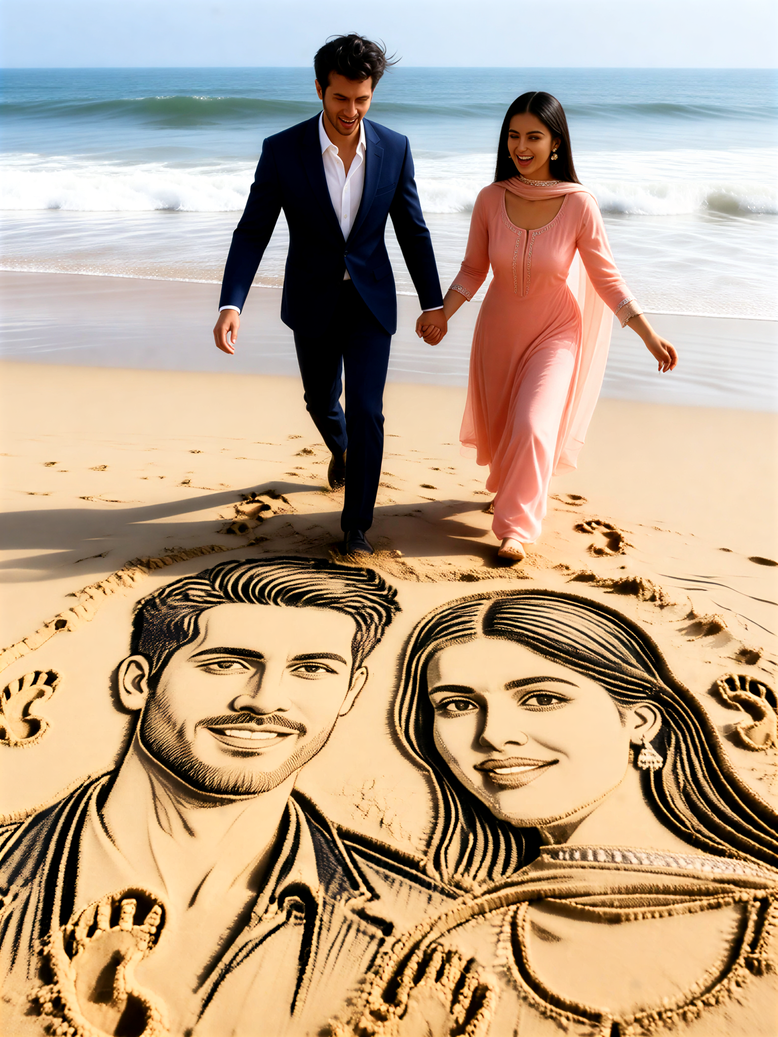 Footprints To Portrait image