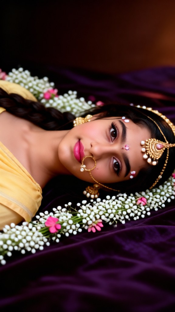 “Gypsophila Crown”女神風格髮型和妝容 image
