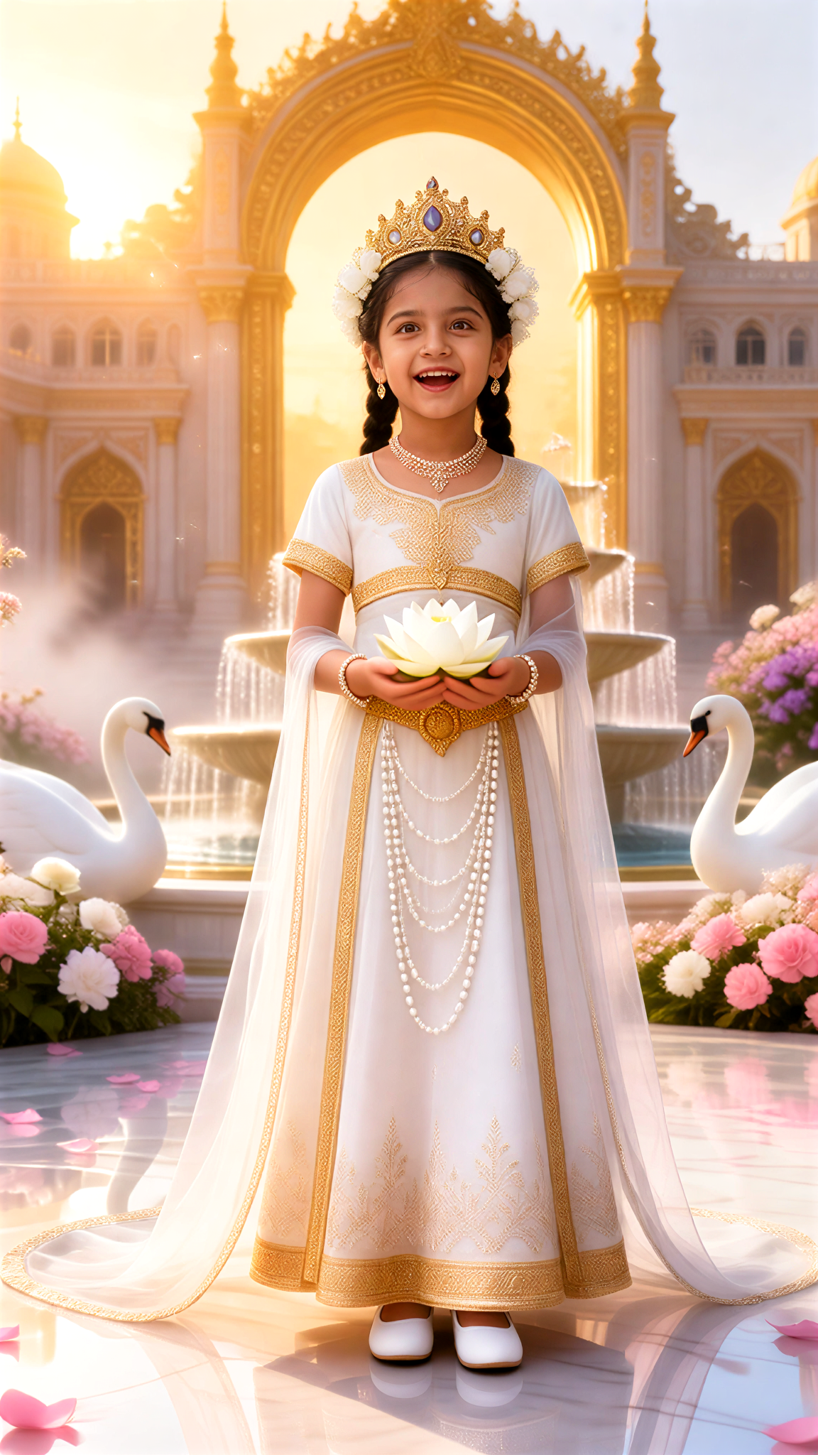 Yellow Temple of Heaven Baby Girl image