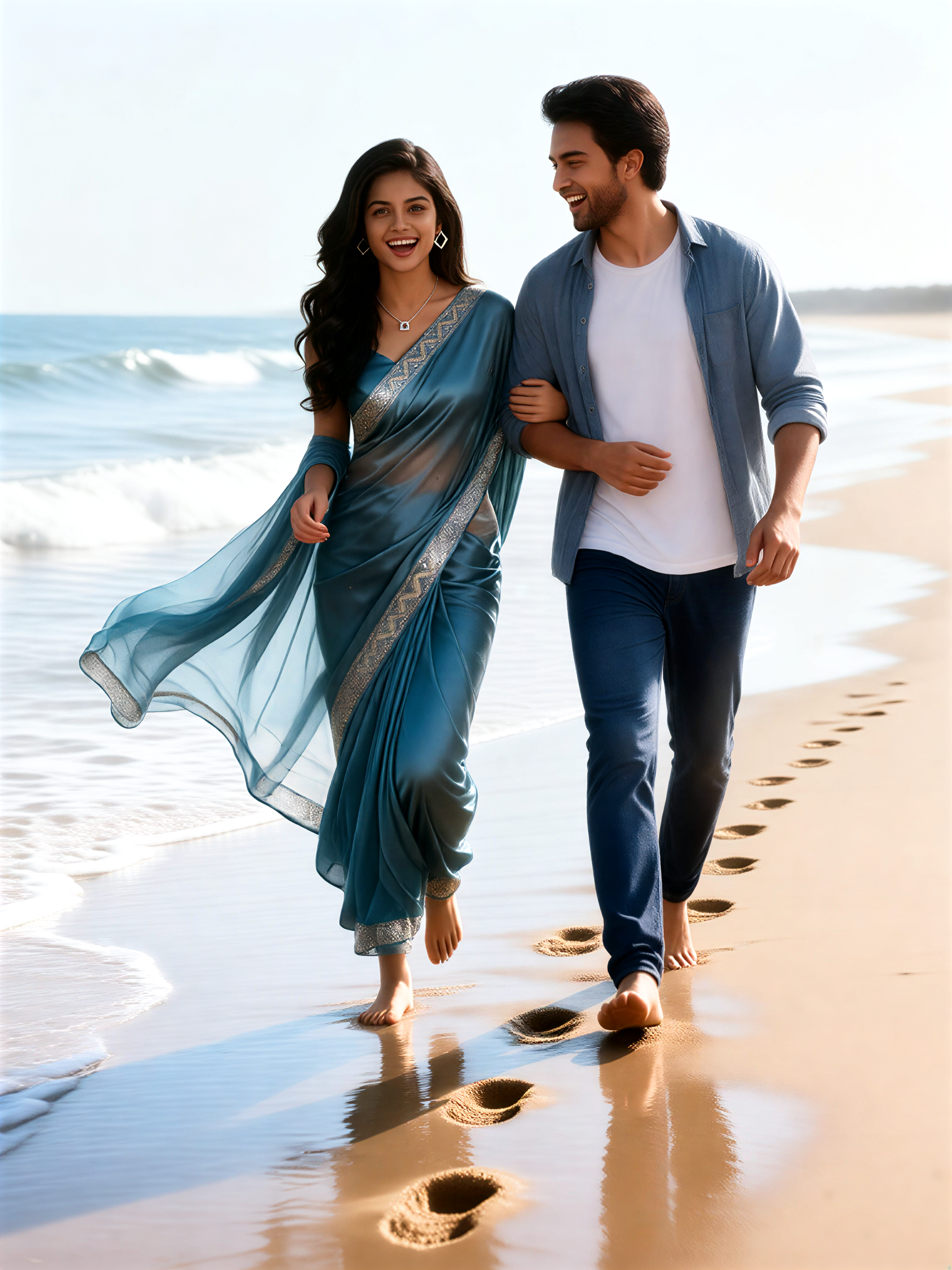 Playful Footprints image
