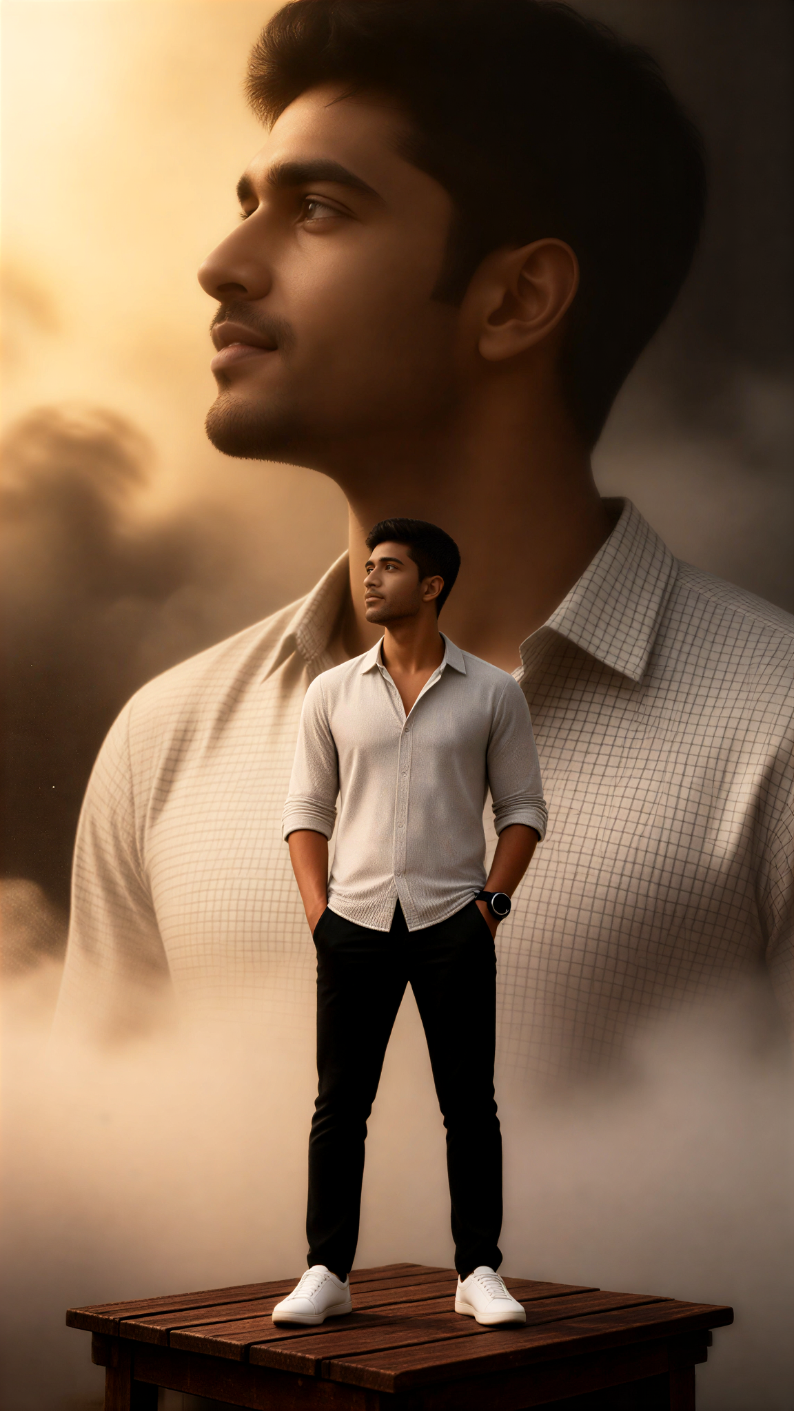 Portraits with a Dynamic Composition image