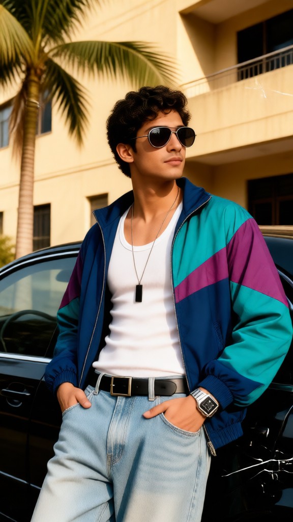 The most stylish man of the 1980s image