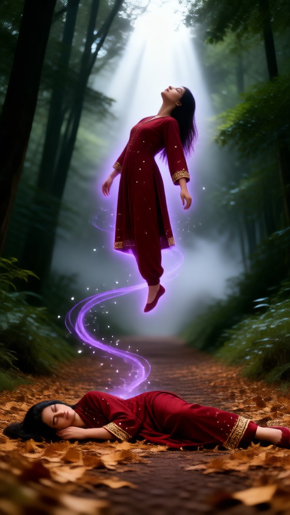 The Soul of the Red Saree Girl image