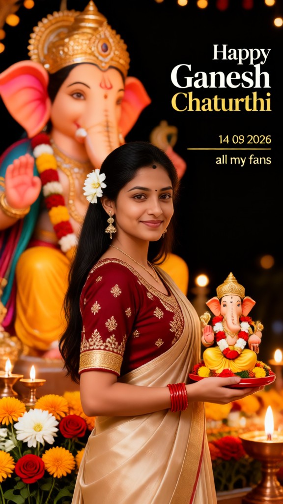 Ganesh Chaturthi 여성 image