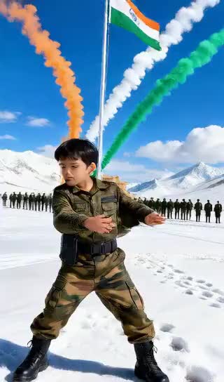 Cool Soldier Baby Dance image