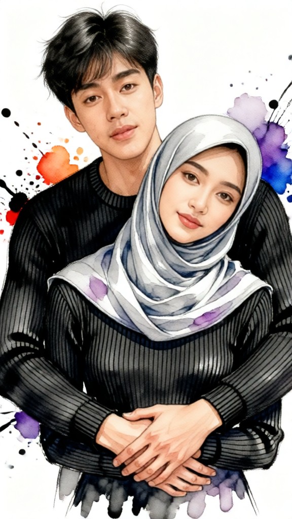 Watercolor Portraits image