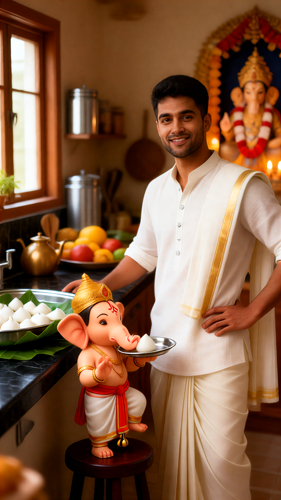 Chibi-Style Ganesha Character Portraits image