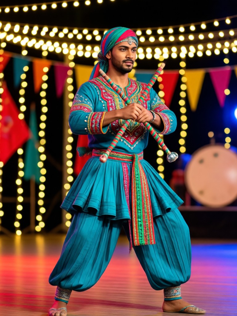 Dandiya Stick Strike image