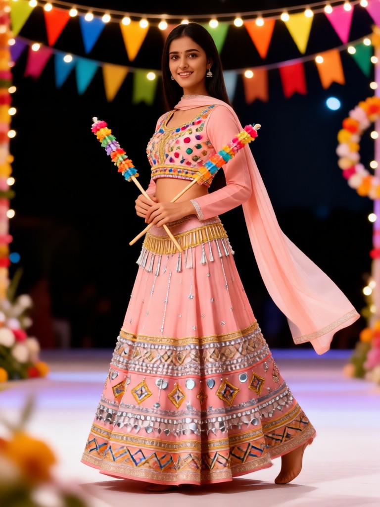 Navratri Dandiya Stick Foreground image