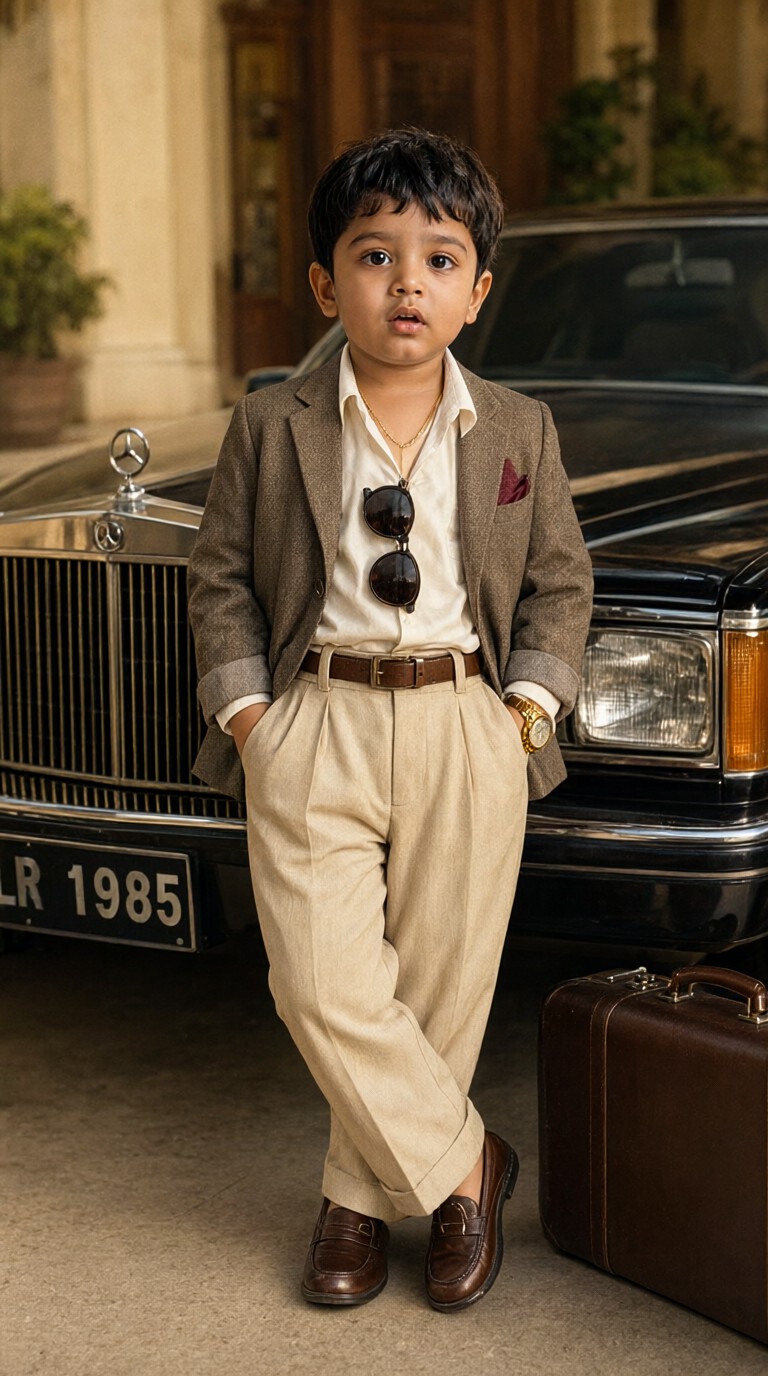 Handsome 80s Baby Boy-03 image