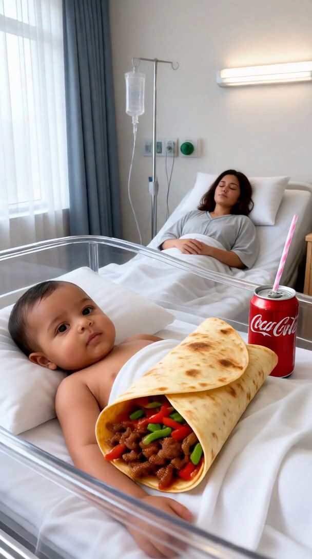 Opps! Baby Eating A Wrap-Video image