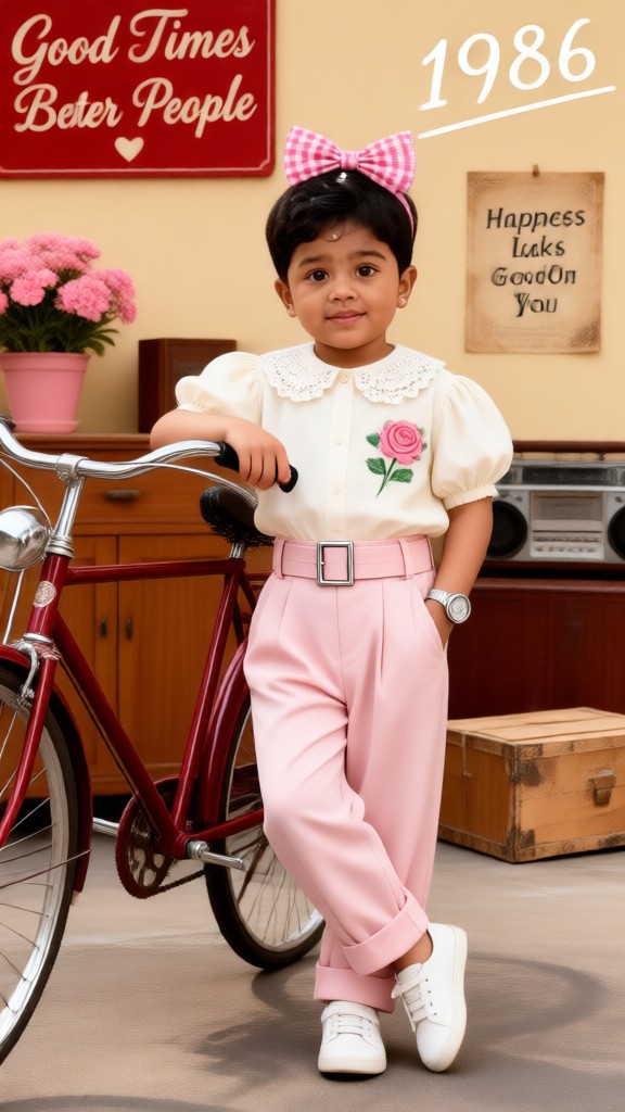 Outdoor Retro Photo Shoot for Kids 3 image