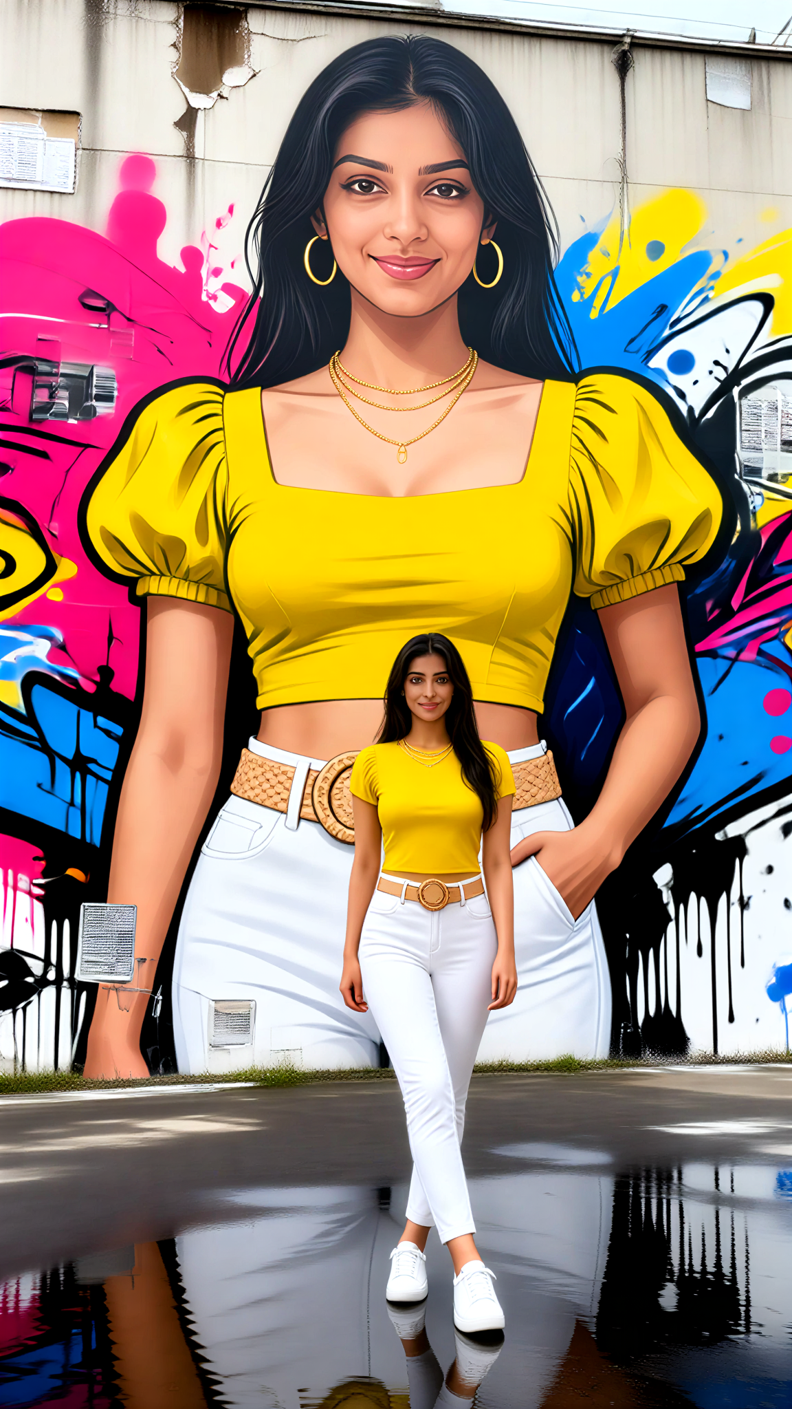 Giant, High-Saturation Mural image