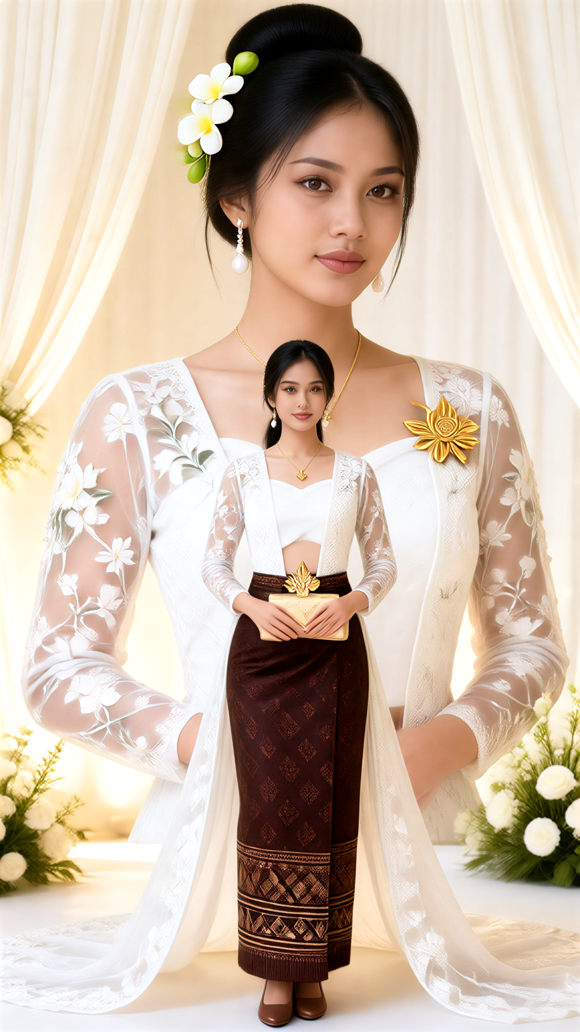 Double Exposure: Glamorous Fashion Photoshoot image
