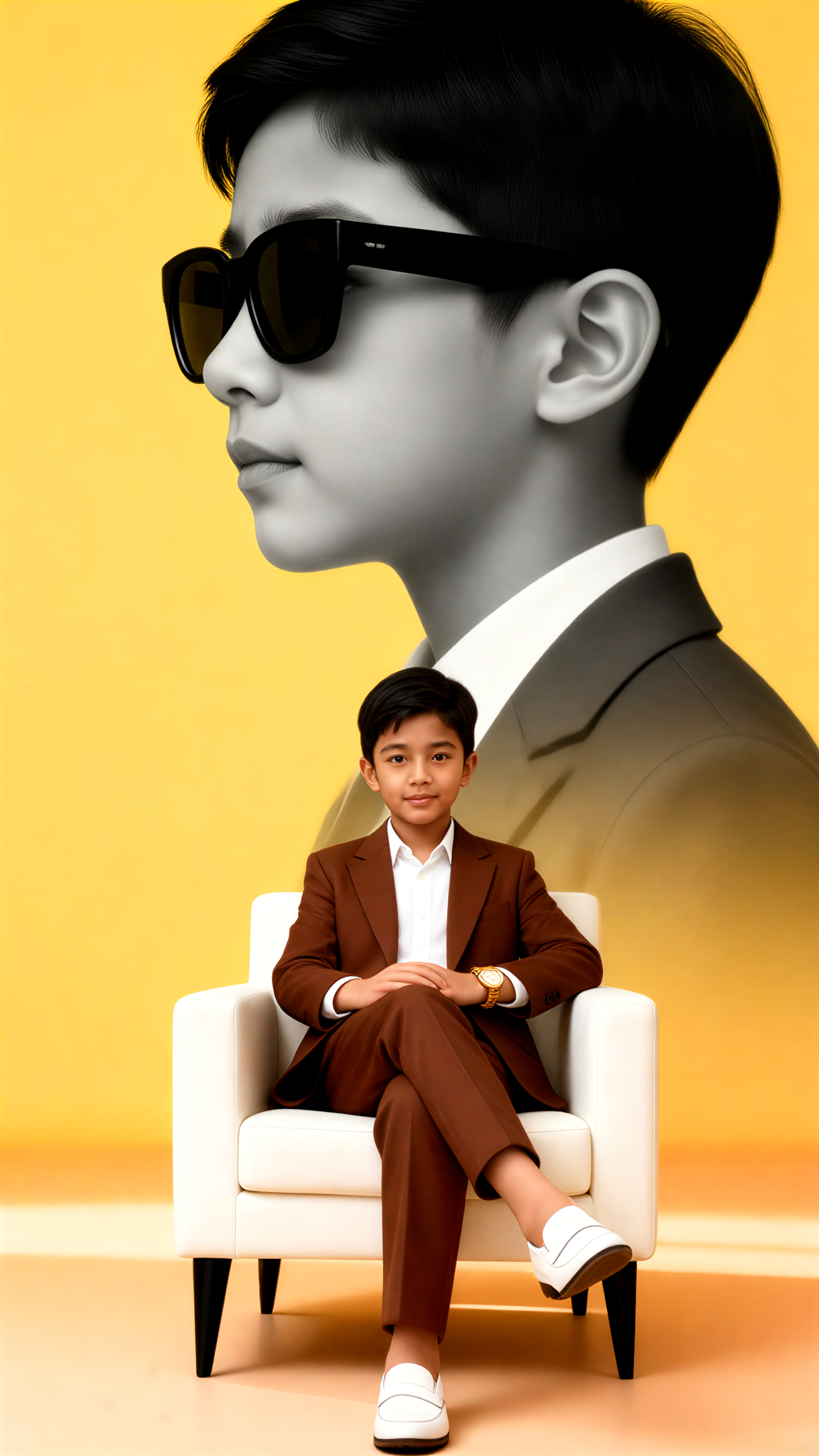 Double Exposure Studio Shoot image