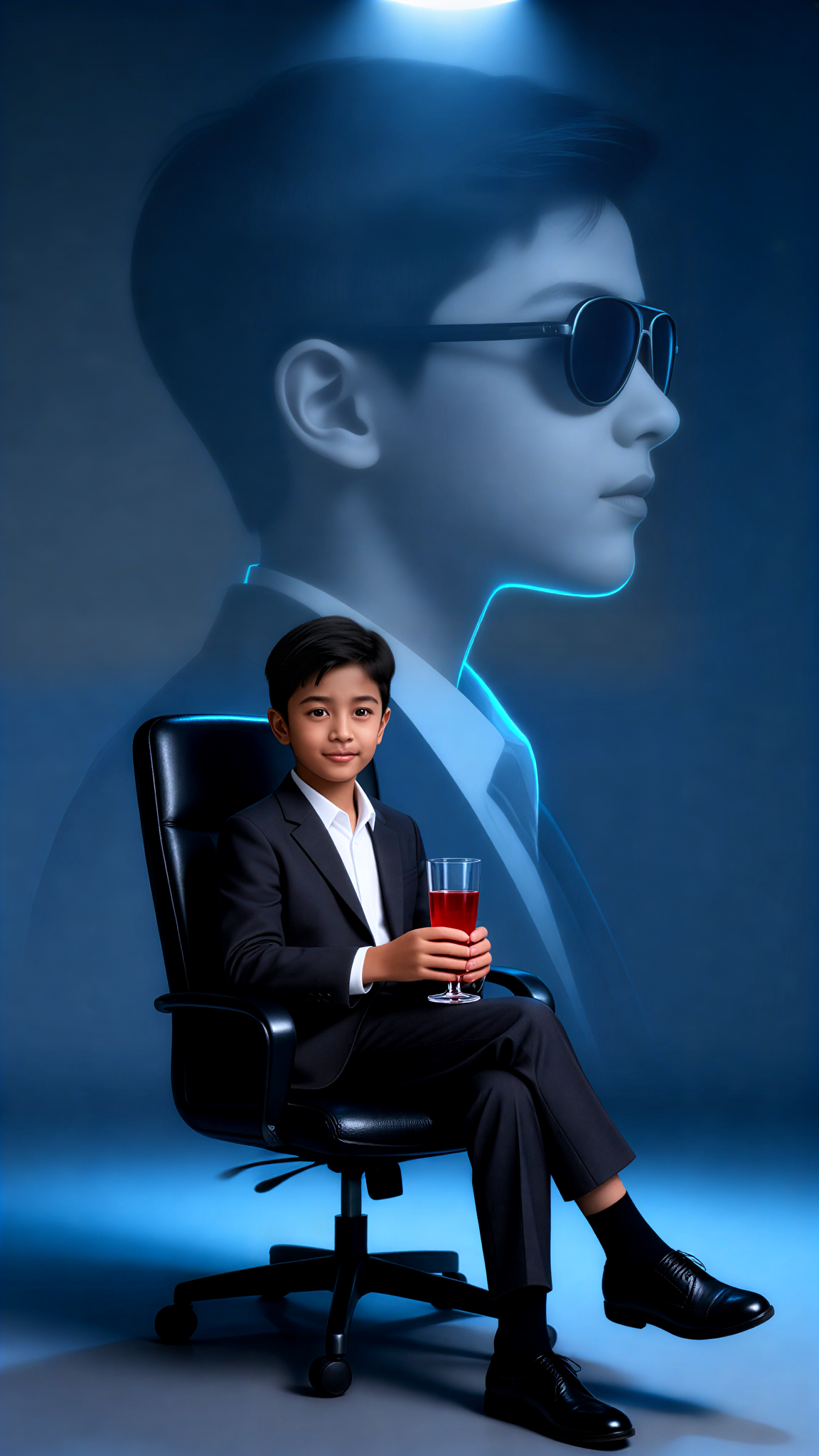 Double Exposure Studio Shoot image