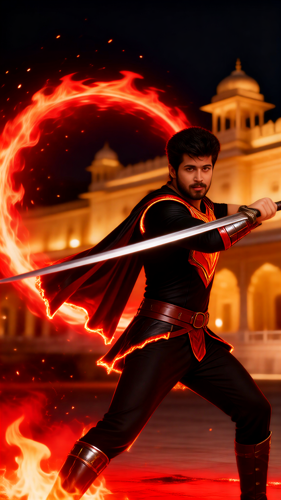 Solo Fire Ring Sword image