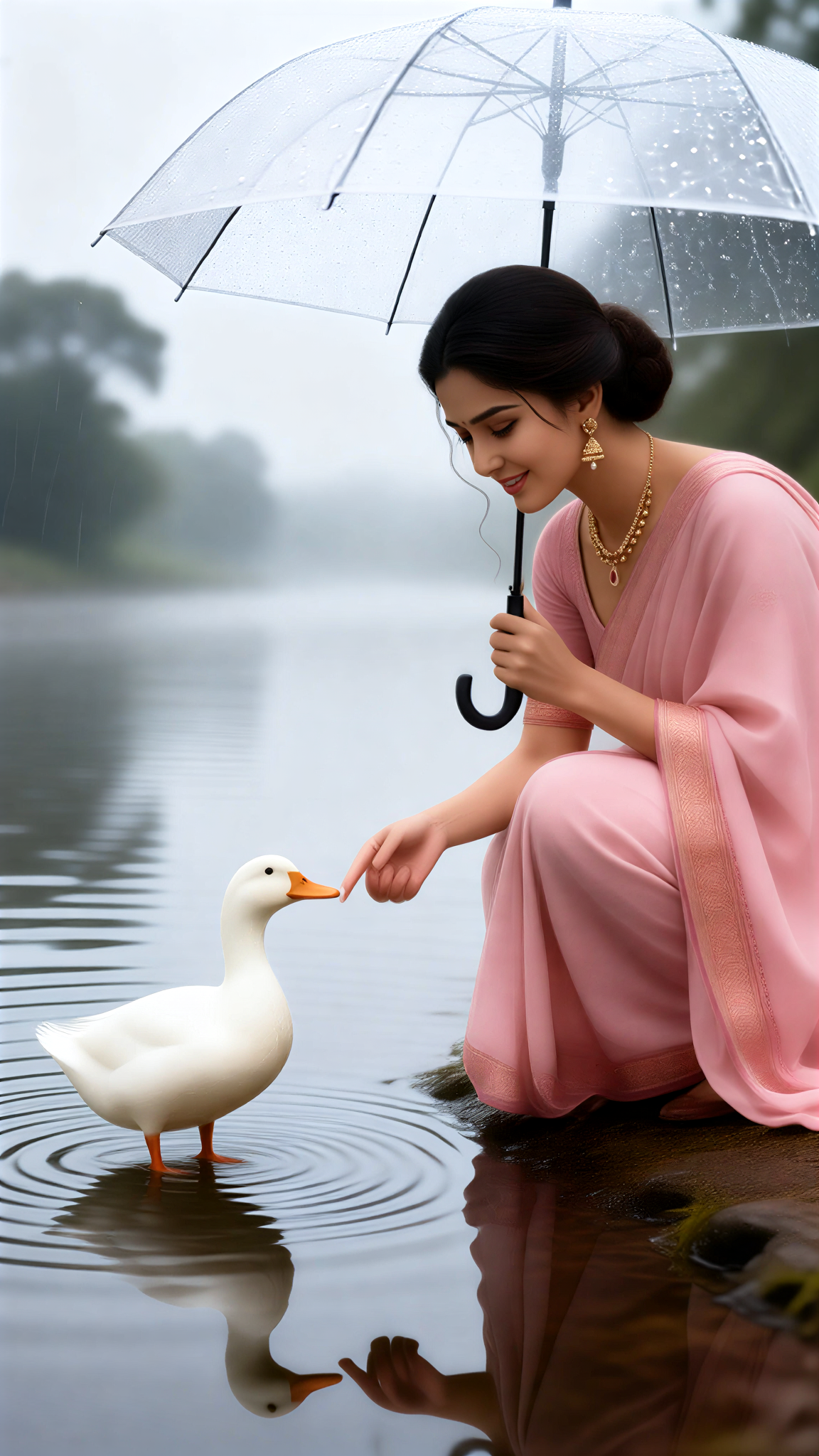 Rainy Duck Riverside image