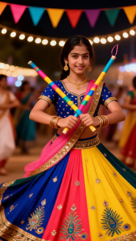 Traje tradicional para Navaratri image