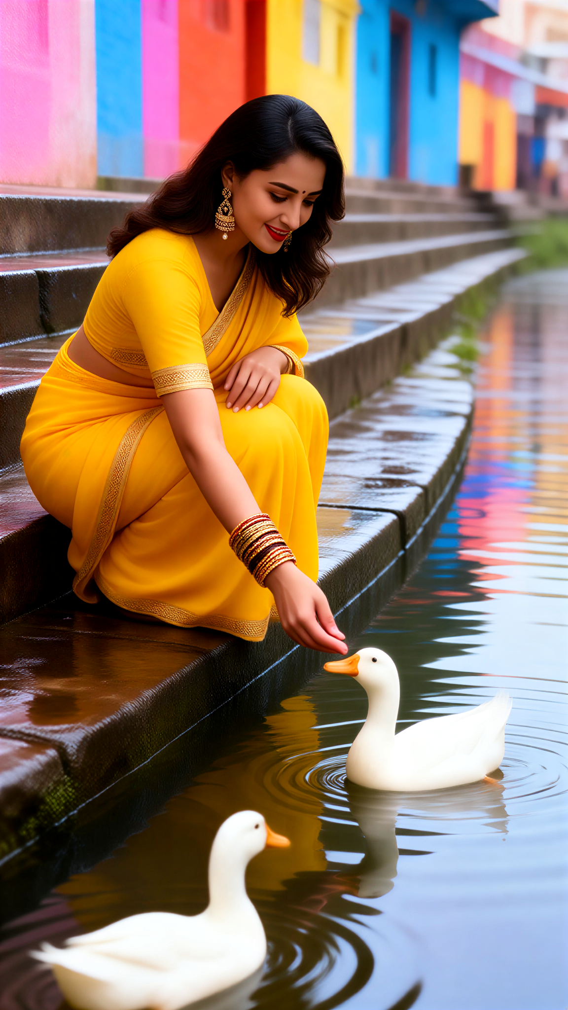 Town Ghat Ducks image