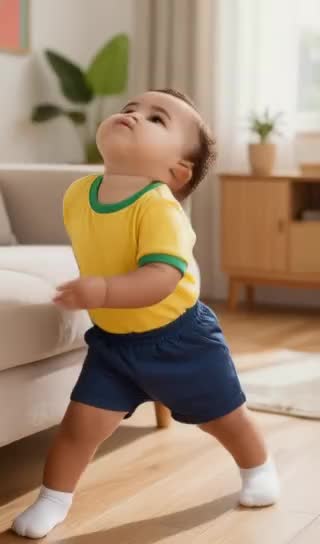 The Baby Who Shakes His Legs image