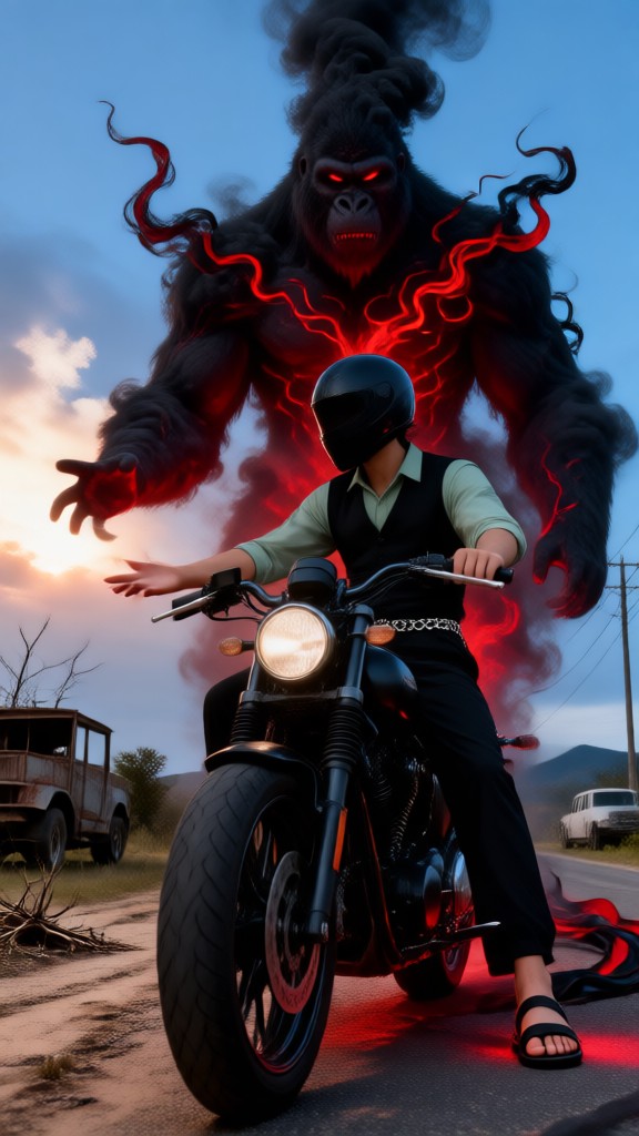 Motorräder und Geister image