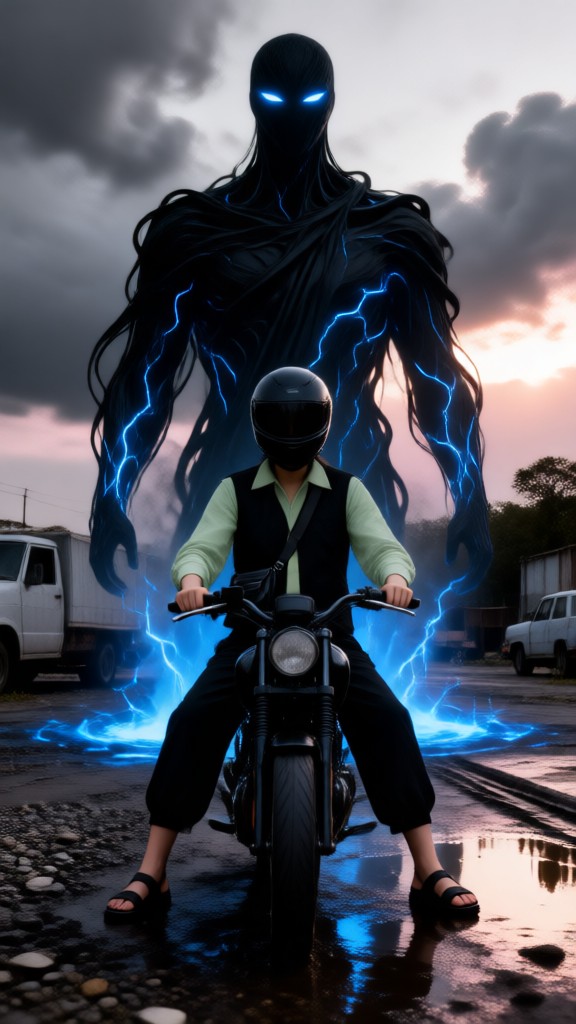 Motorräder und Geister image