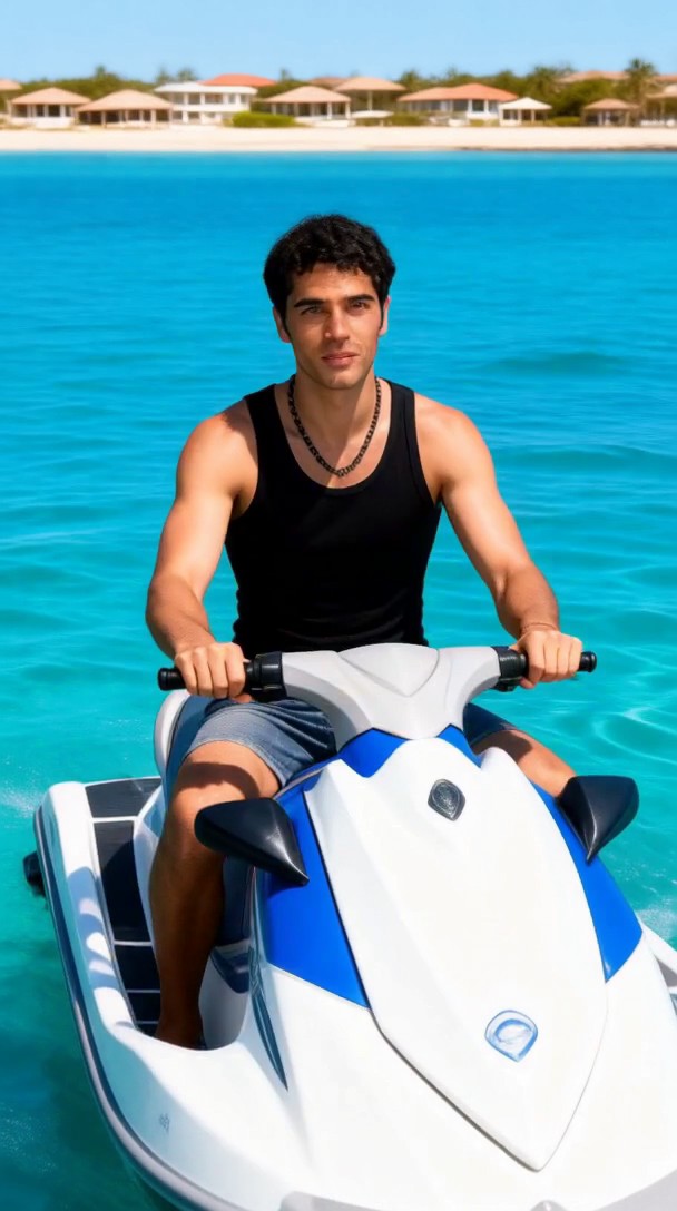 Simulated yacht riding image