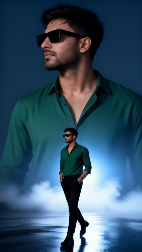 Smoky Background image